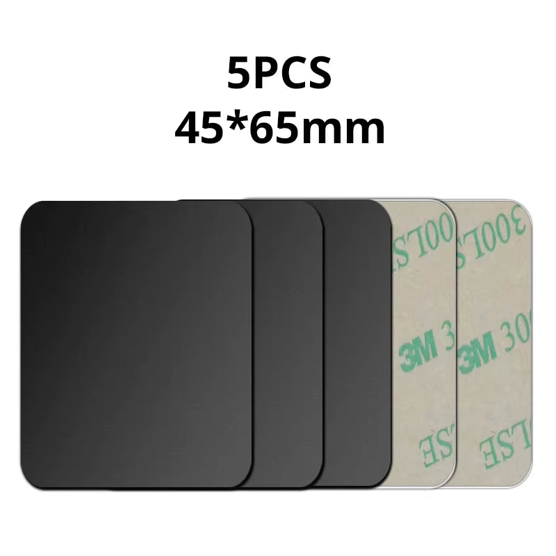 Magnetic Metal Plate for Car Phone Holder  Iron Sheet Disk Sticker Mount Mobile Phone Magnet Stand for Iphone