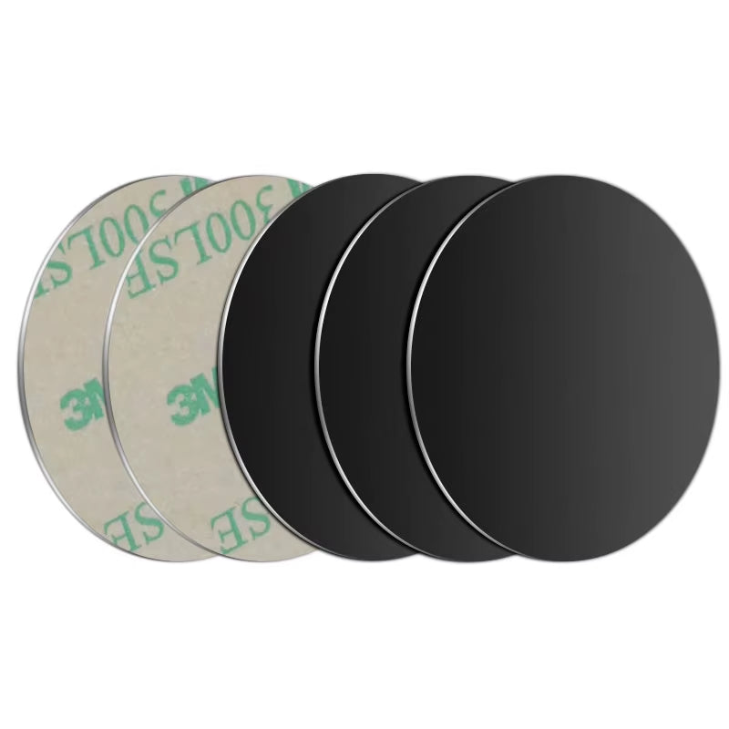 Magnetic Metal Plate for Car Phone Holder  Iron Sheet Disk Sticker Mount Mobile Phone Magnet Stand for Iphone