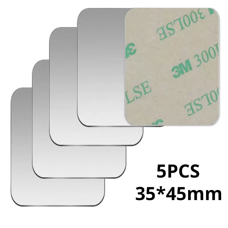 Magnetic Metal Plate for Car Phone Holder  Iron Sheet Disk Sticker Mount Mobile Phone Magnet Stand for Iphone