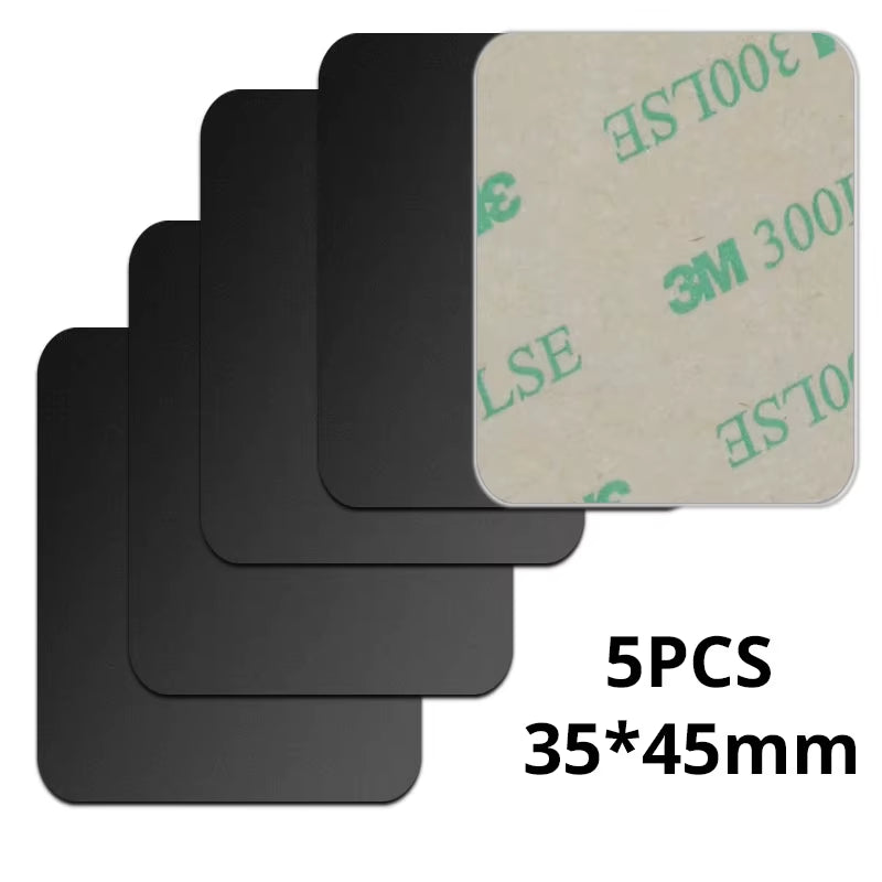 Magnetic Metal Plate for Car Phone Holder  Iron Sheet Disk Sticker Mount Mobile Phone Magnet Stand for Iphone